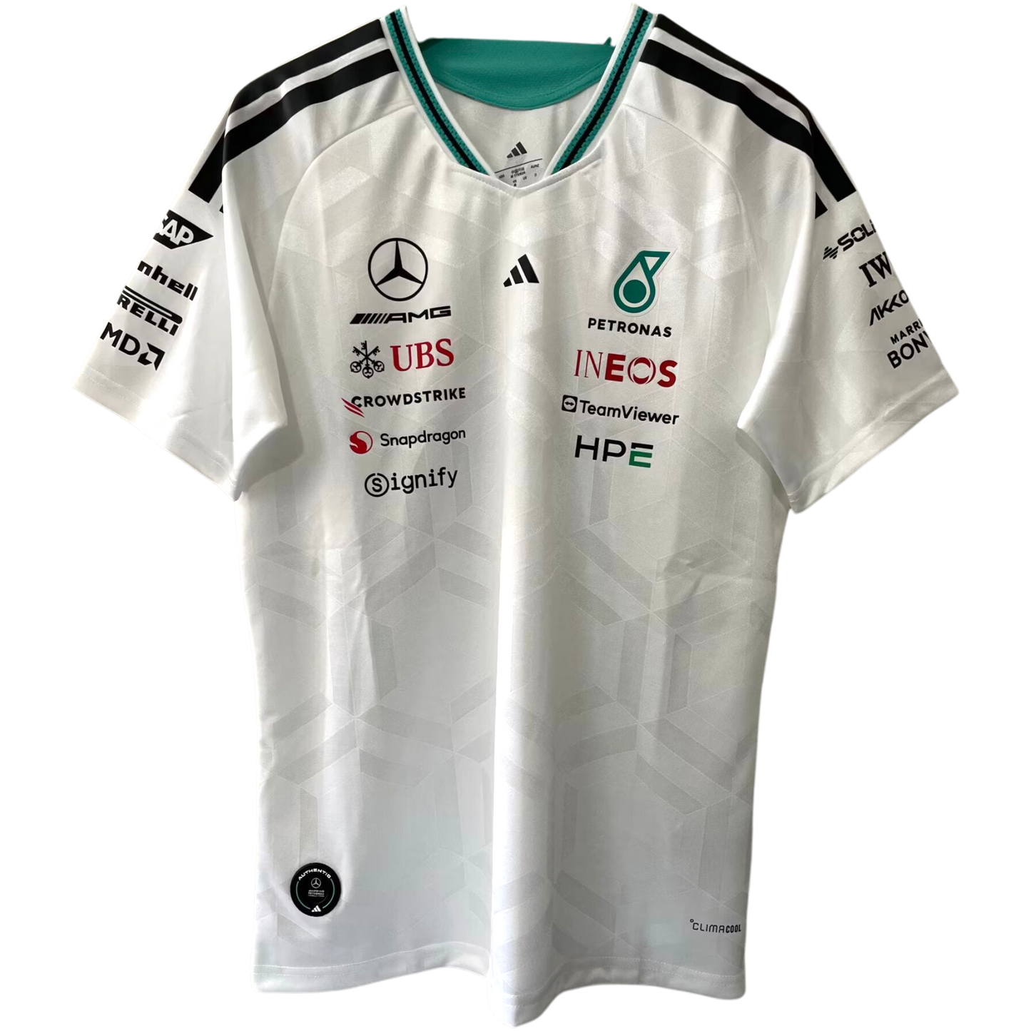JERSEY MERCEDES BLANCO 2026