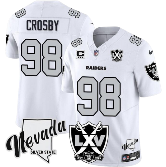 JERSEY LAS VEGAS RAIDERS ALTERNATIVO BLANCO NFL