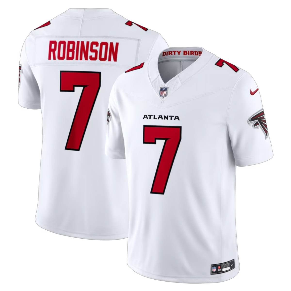 JERSEY ATLANTA FALCONS VISITA BLANCO NFL