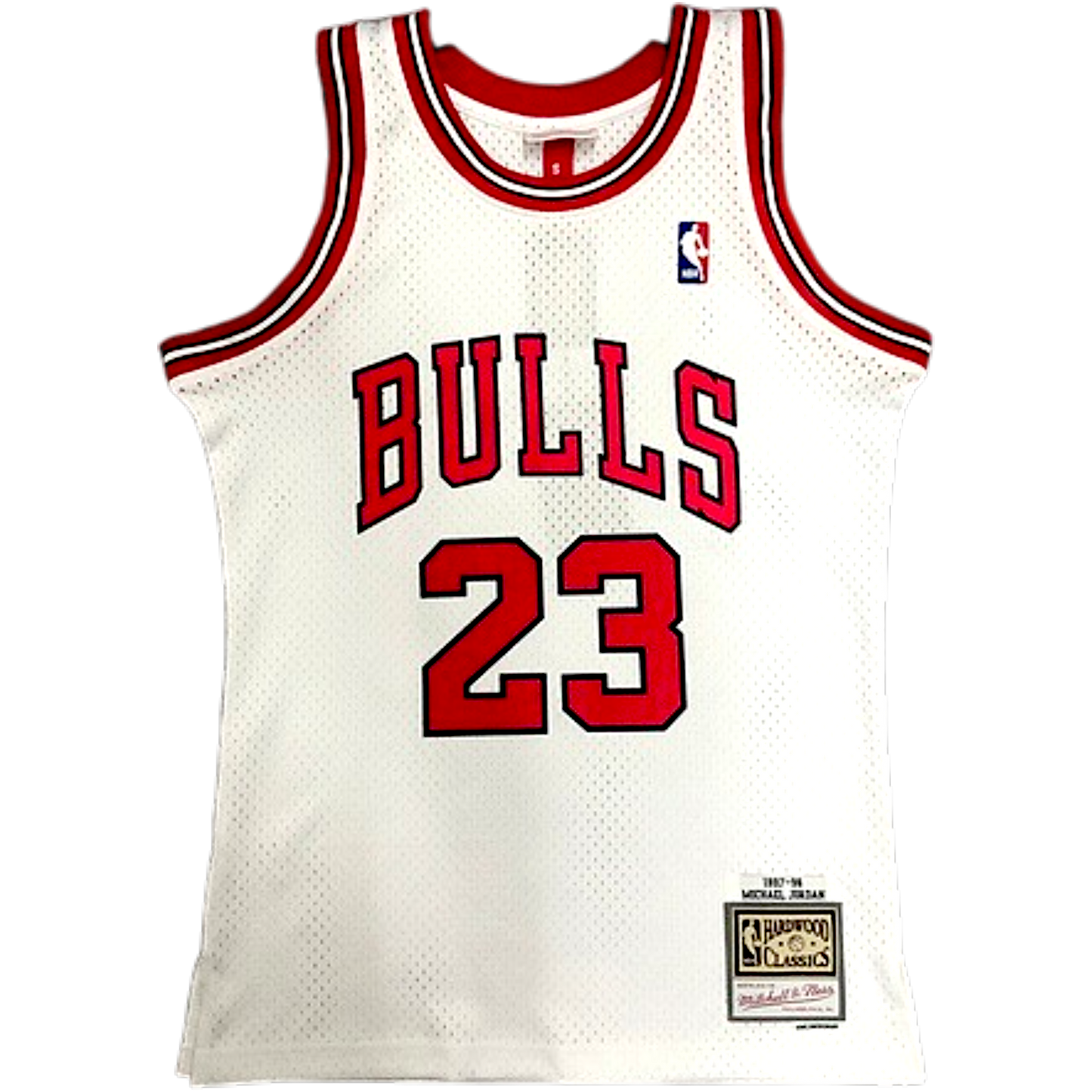 JERSEYS BULLS BLANCO NBA