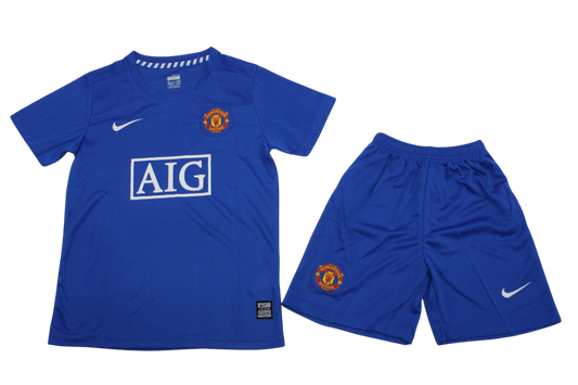 JERSEY RETRO PARA NIÑOS MANCHESTER UTD VISITA Y 3ER JERSEY 08/09