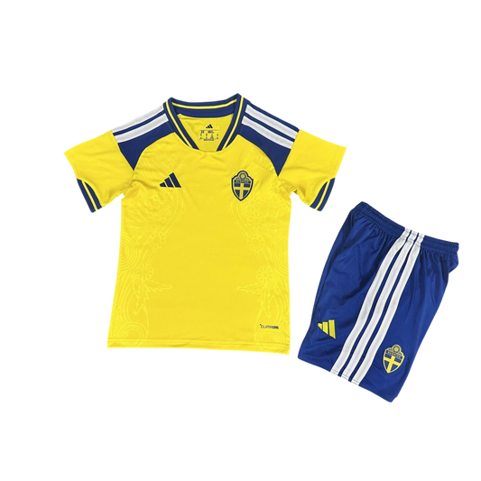 CONJUNTO PARA NIÑOS SUECIA LOCAL MUNDIAL 2026