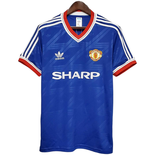 MANCHESTER UTD. 1986/1988 VISITA AZUL