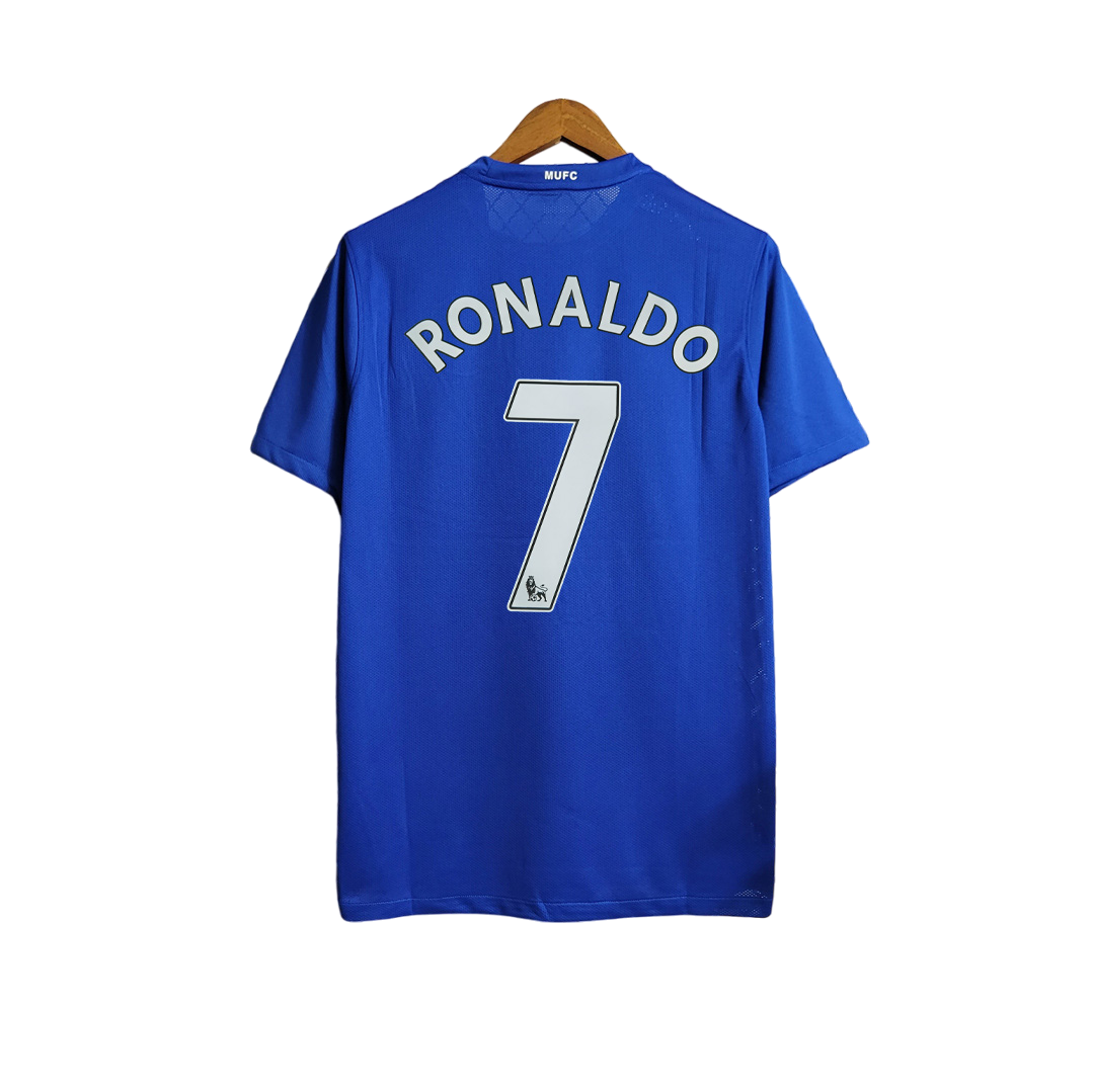 JERSEY RETRO MANCHESTER UNITED VISITA AZUL  08/09