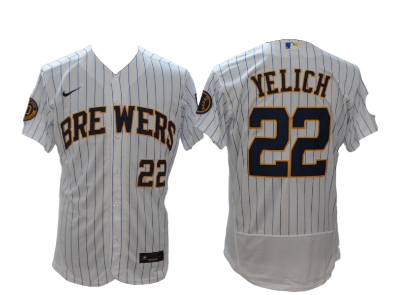 JERSEY BREWERS MLB HOMBRES