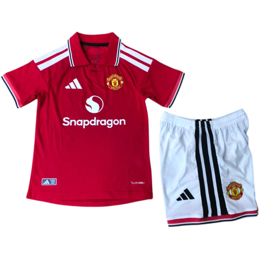 CONJUNTO NIÑOS MANCHESTER UTD LOCAL 26/27