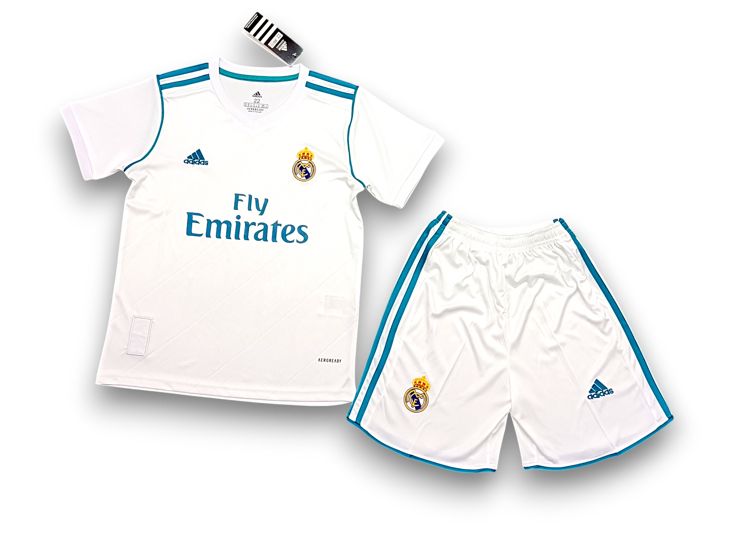 JERSEY RETRO PARA NIÑOS REAL MADRID LOCAL Y 3ER JERSY 17/18