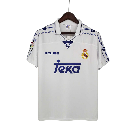 JERSEY RETRO  REAL MADRID LOCAL VISITA Y 3ER JERSY 96/97