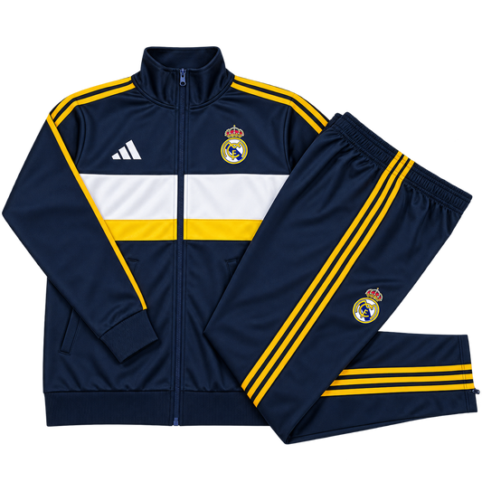 CONJUNTO REAL MADRID AZUL 2026 (PANTS SUDADERA)