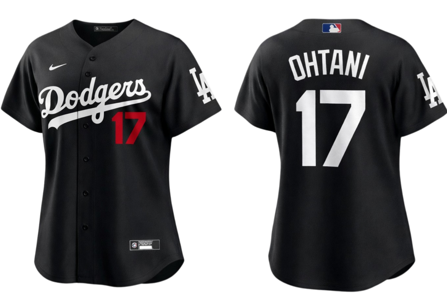JERSEY DAMA LA DODGERS NEGRO MLB