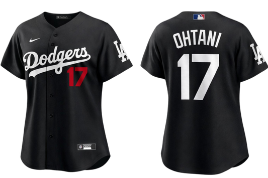 JERSEY DAMA LA DODGERS NEGRO MLB