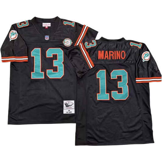 JERSEY MIAMI DOLPHINS ALTERNATIVO NEGRO RETRO NFL