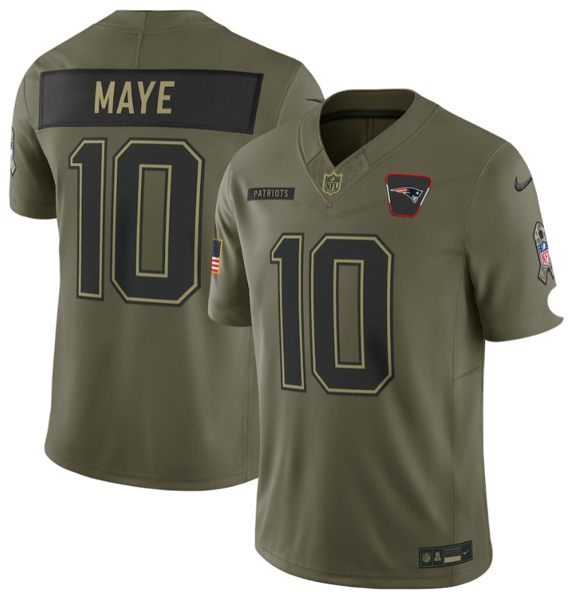 JERSEY SALUTE TO SERVICE NEW ENGLAND PATRIOTS NFL