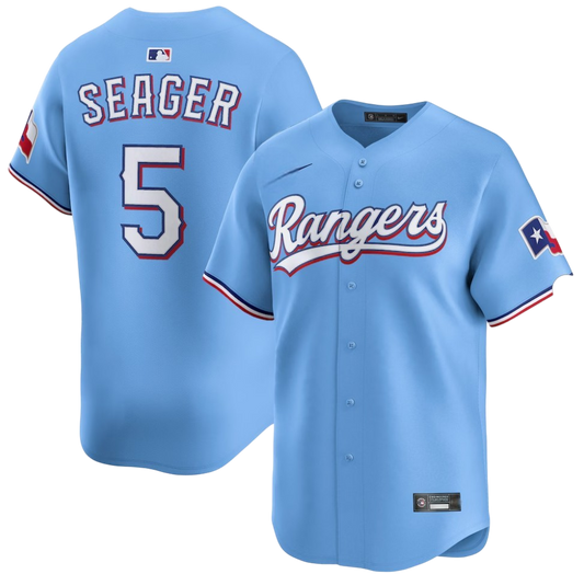 JERSEY TEXAS RANGERS ALTERNATIVO CELESTE MLB