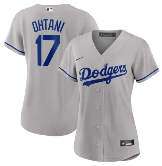 JERSEY DAMA LA DODGERS GRIS MLB