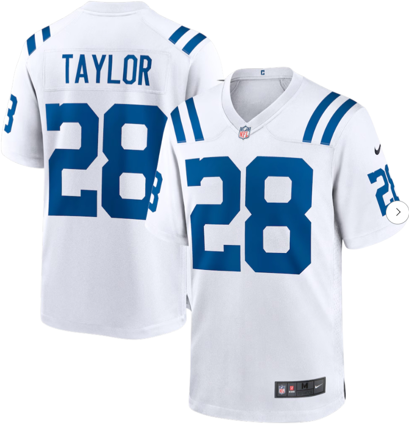 JERSEY INDIANAPOLIS COLTS VISITA BLANCO NFL HOMBRES