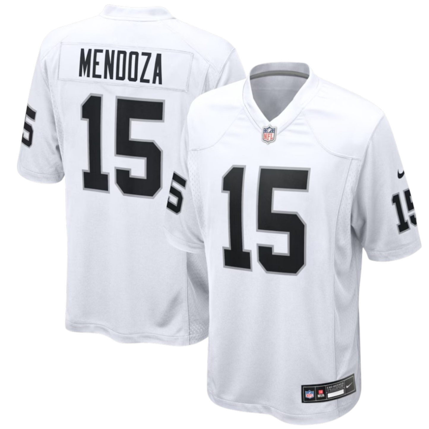 JERSEY LAS VEGAS RAIDERS VISITA BLANCO NFL