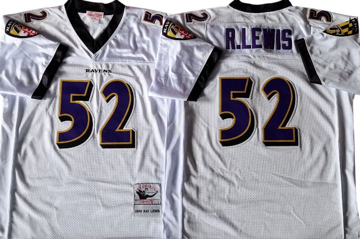 JERSEY BALTIMORE RAVENS  RETRO NFL HOMBRES