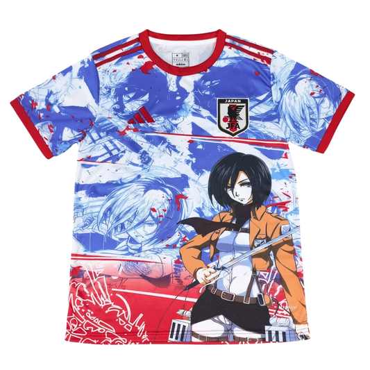 JERSEY ANIME JAPON MIKASA ACKERMAN