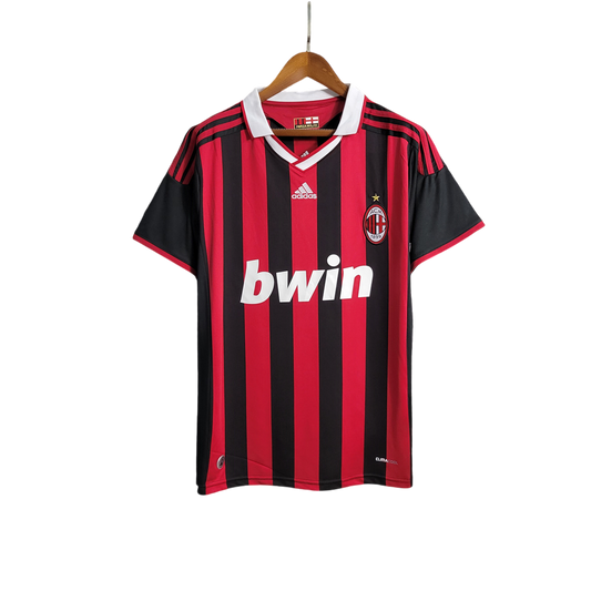 JERSEY RETRO AC MILAN 09/10 LOCAL Y VISITA
