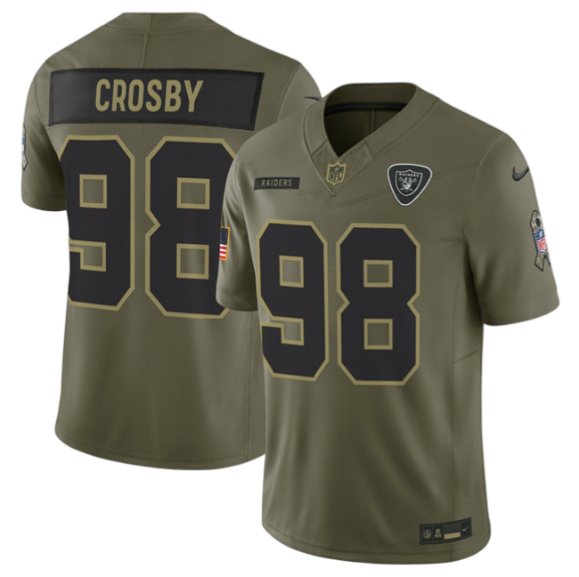 JERSEY SALUTE TO SERVICE LAS VEGAS RAIDERS NFL