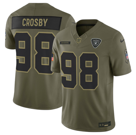 JERSEY SALUTE TO SERVICE LAS VEGAS RAIDERS NFL
