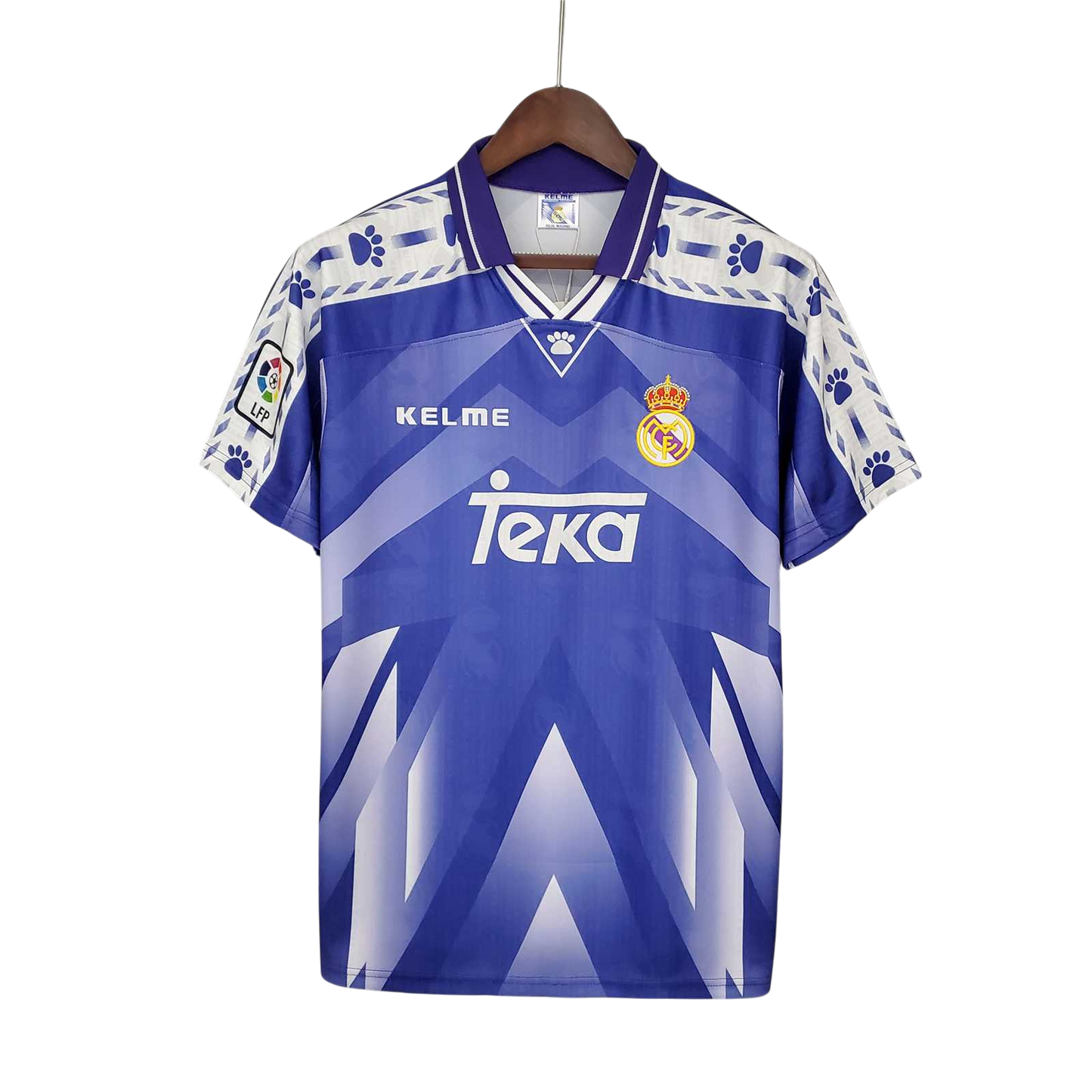 JERSEY RETRO  REAL MADRID LOCAL VISITA Y 3ER JERSY 96/97