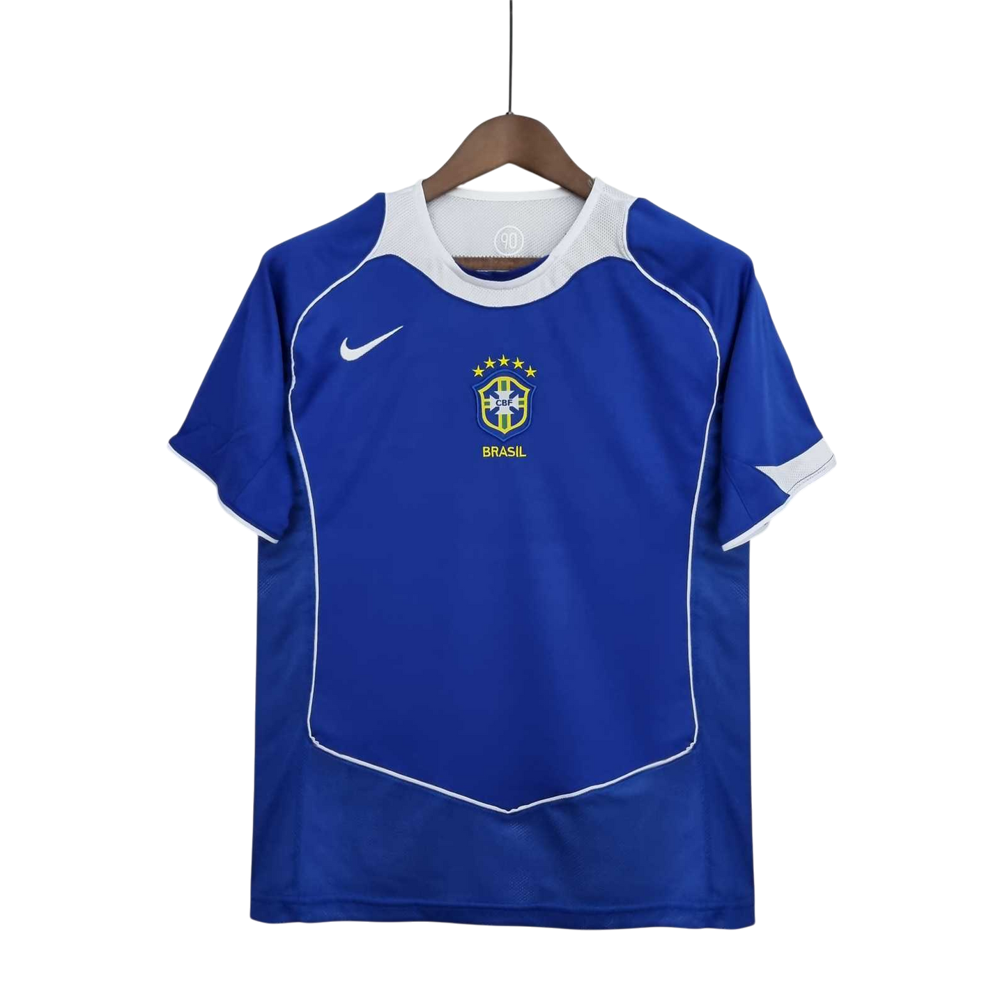 JERSEY RETRO BRASIL 2004 LOCAL Y VISITA