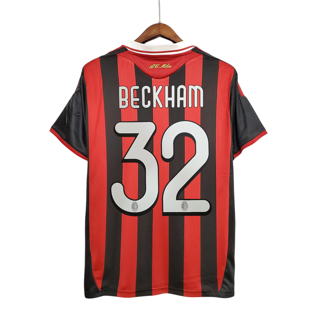 JERSEY RETRO AC MILAN 09/10 LOCAL Y VISITA