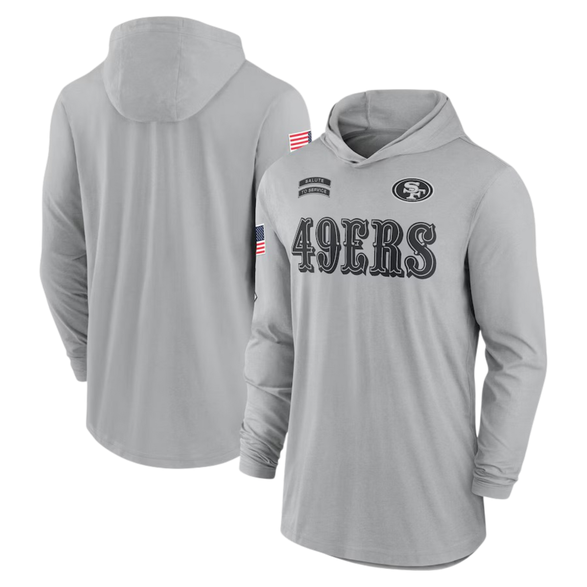 PLAYERA GRIS PARA ENTRENO 49ERS NFL