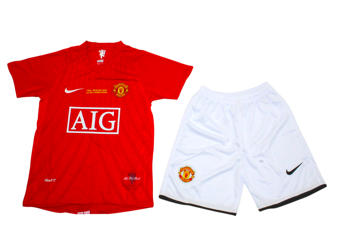 JERSEY RETRO PARA NIÑOS MANCHESTER UTD LOCAL 07/08
