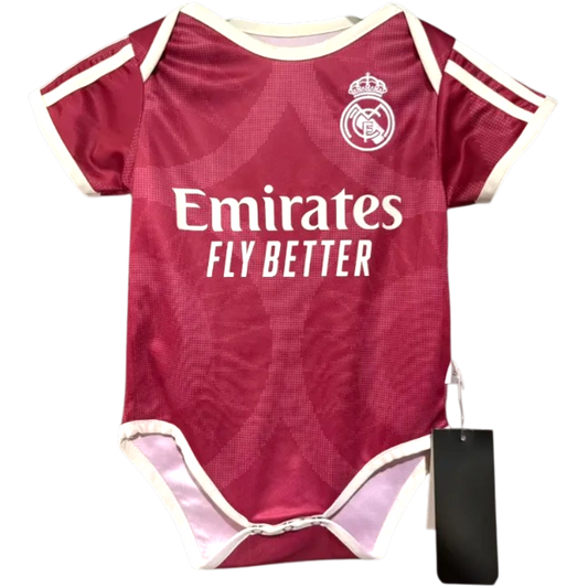PAÑALERO PARA BEBE REAL MADRID 3ER JERSEY 26/27