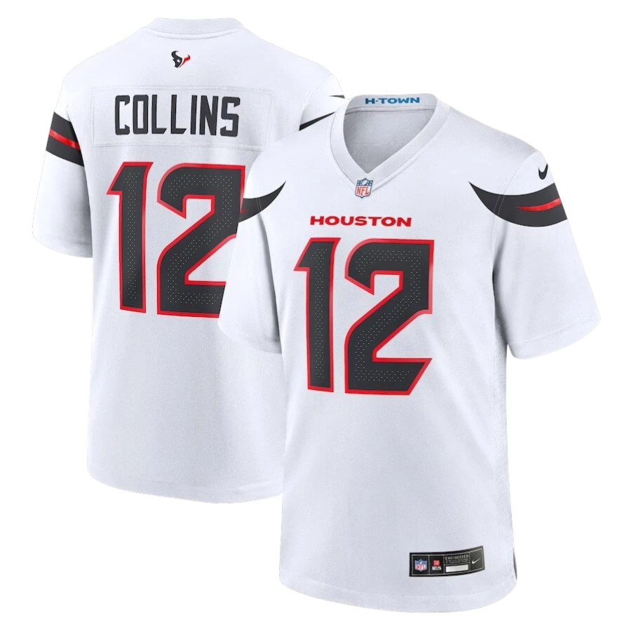 JERSEY HOUSTON TEXANS VISITA BLANCO NFL