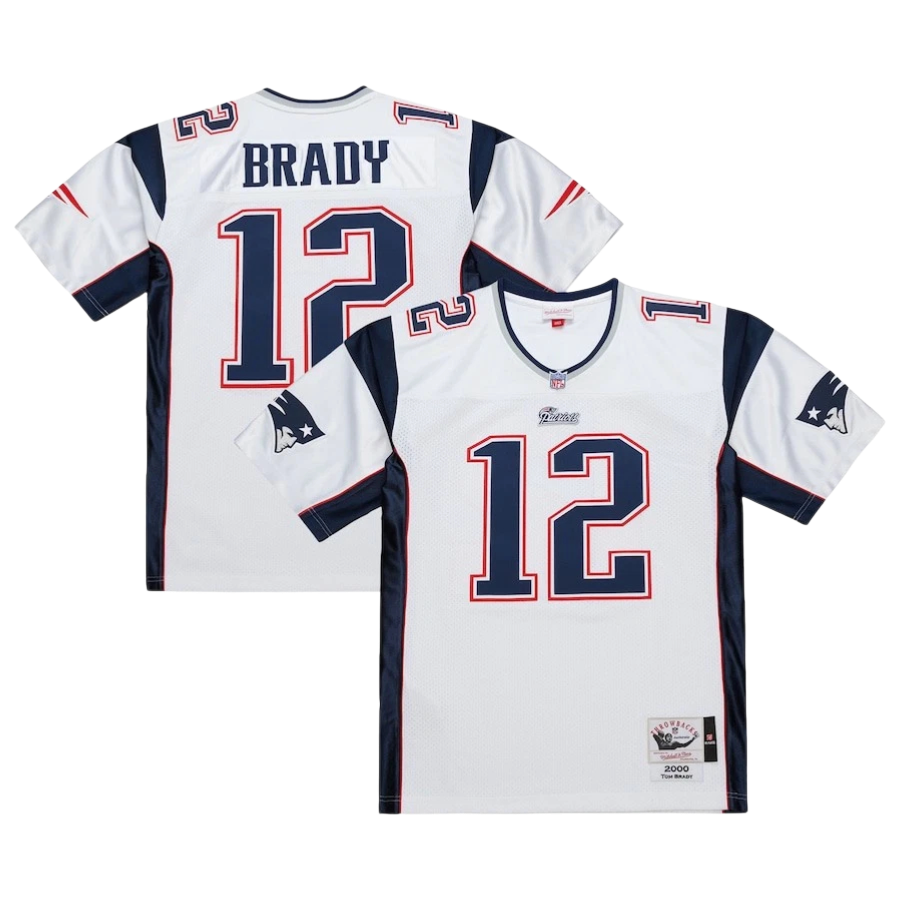 JERSEY NEW ENGLAND PATRIOTS RETRO VISITA NFL HOMBRES