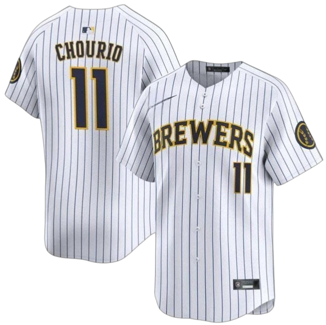 JERSEY MILWAUKEE BREWERS ALTERNATIVO BLANCO MLB