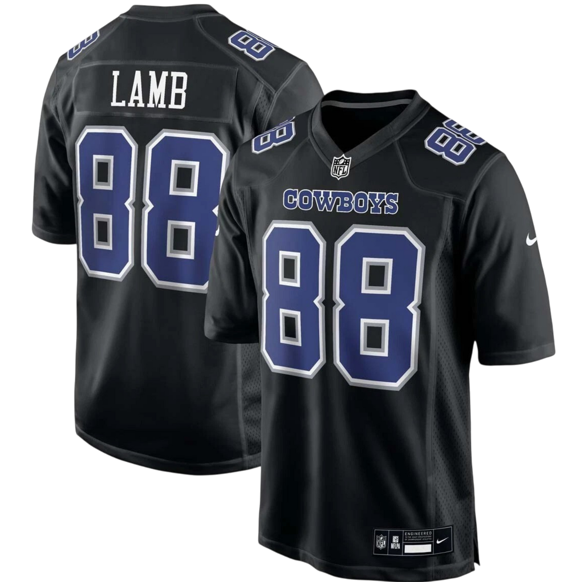 JERSEY DALLAS COWBOYS ALTERNATIVO NEGRO NFL