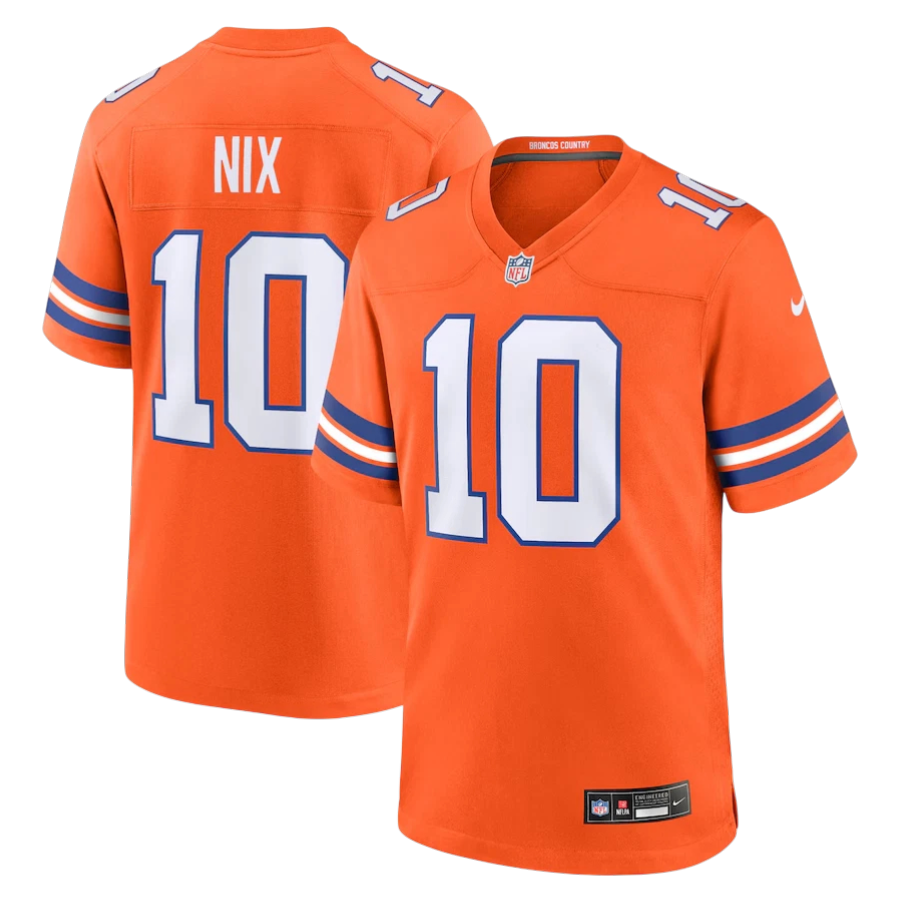 JERSEY DENVER BRONCOS THROWBACK LOCAL NFL