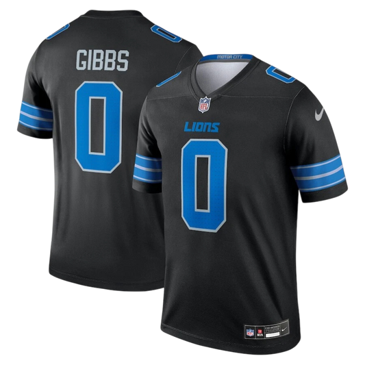 JERSEY DETROIT LIONS ALTERNATIVO NEGRO PARA NIÑOS NFL