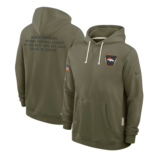 SUDADERA SALUTE TO SERVICE 2025 DENVER BRONCOS NFL HOMBRES