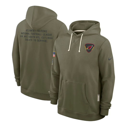 SUDADERA SALUTE TO SERVICE 2025 ARIZONA CARDINALS NFL HOMBRES