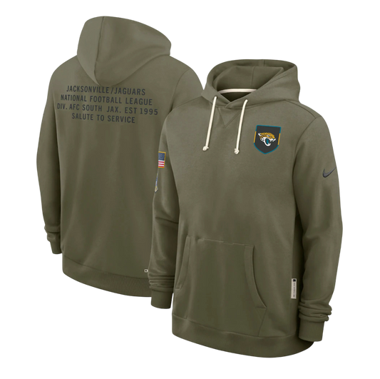 SUDADERA SALUTE TO SERVICE 2025 JACKSONVILLE JAGUARS NFL HOMBRES