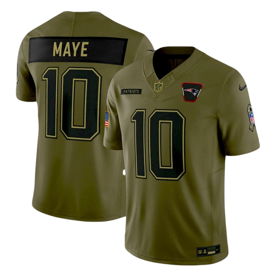 JERSEY SALUTE TO SERVICE NEW ENGLAND PATRIOTS NFL HOMBRES