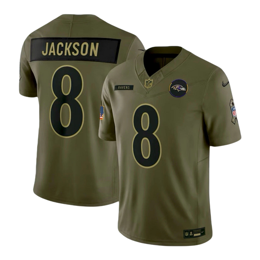 JERSEY SALUTE TO SERVICE BALTIMORE RAVENS NFL HOMBRES
