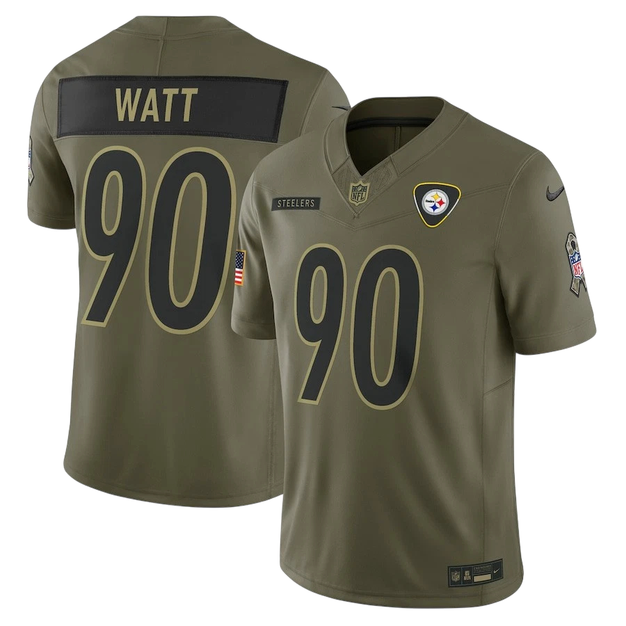 JERSEY SALUTE TO SERVICE STEELERS NFL HOMBRES