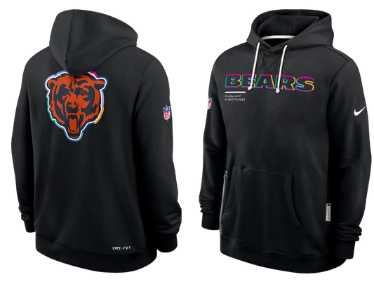 SUDADERA CRUCIAL CATCH 2025 CHICAGO BEARS NFL HOMBRES