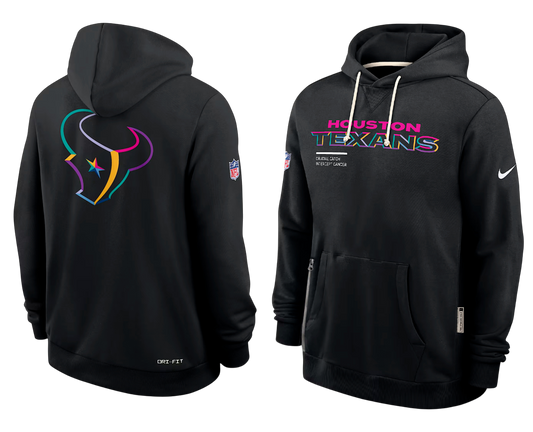SUDADERA CRUCIAL CATCH 2025 HOUSTON TEXANS NFL HOMBRES