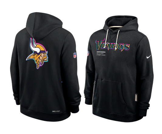SUDADERA CRUCIAL CATCH  2025 MINNESOTA VIKINGS NFL HOMBRES