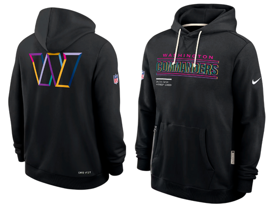 SUDADERA CRUCIAL CATCH  2025 WASHINGTON COMMANDERS NFL HOMBRES