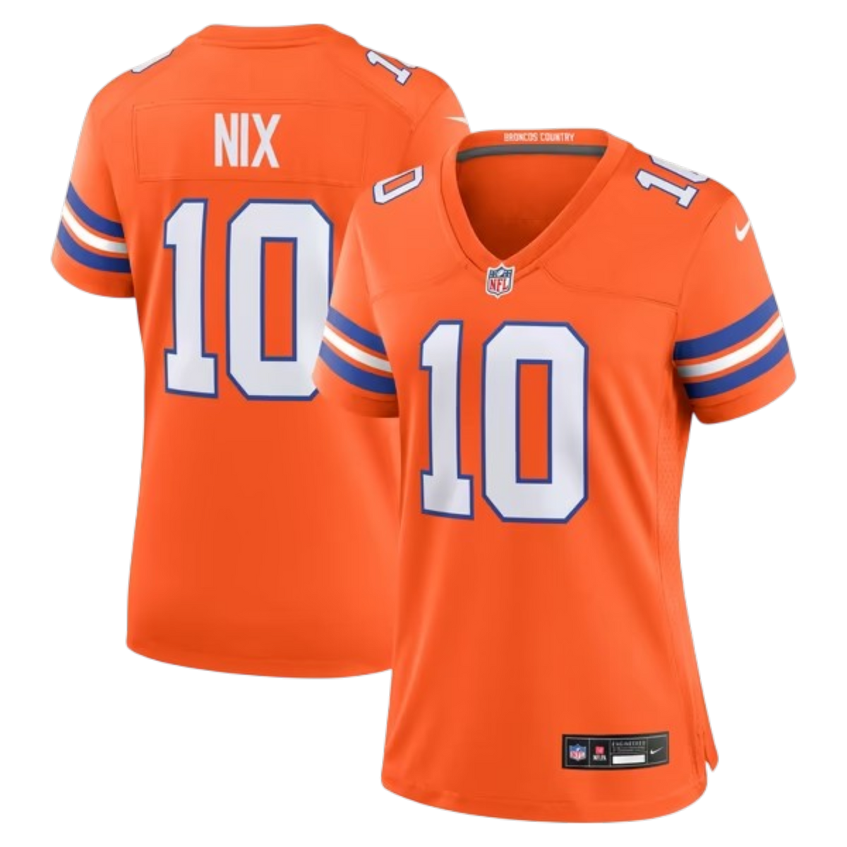 DENVER BRONCOS DAMA THROWBACK
